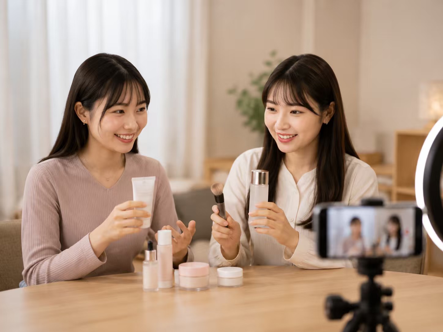 導入企業のライブコマース実施イメージ